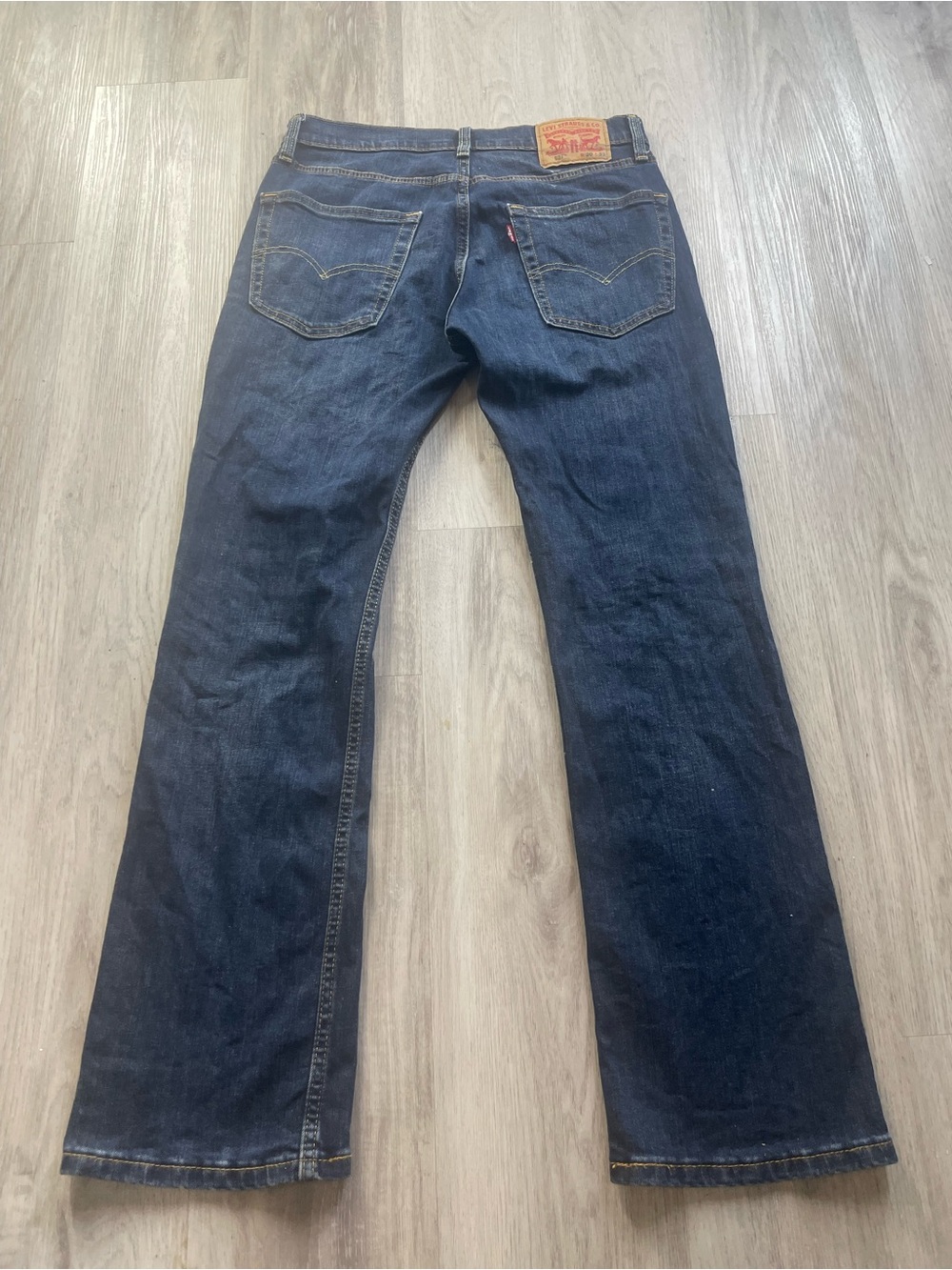 Levi's 527 Bootcut Men's Navy Blue jeans